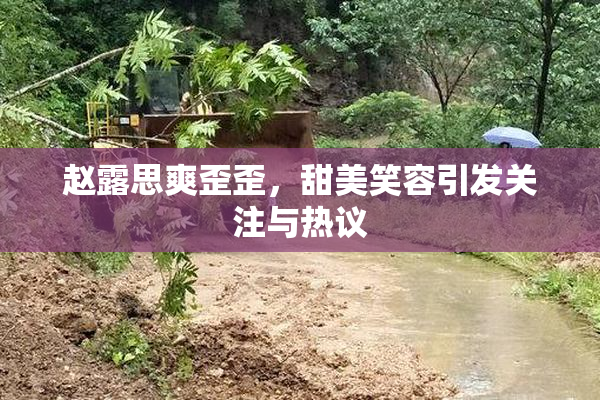 赵露思爽歪歪，甜美笑容引发关注与热议