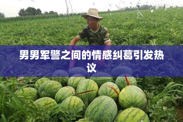 男男军警之间的情感纠葛引发热议