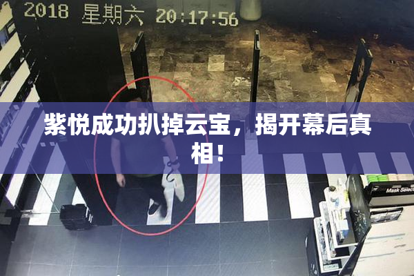 紫悦成功扒掉云宝，揭开幕后真相！