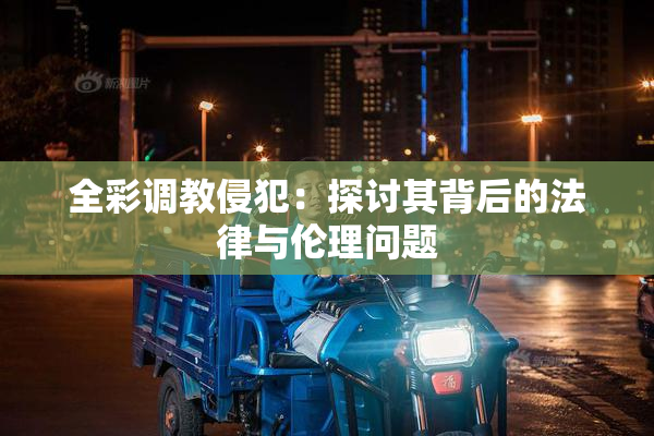 全彩调教侵犯：探讨其背后的法律与伦理问题