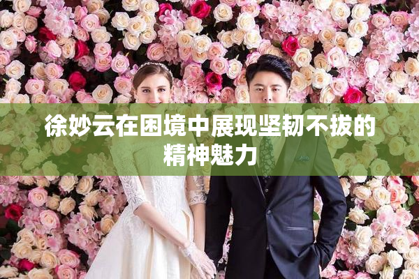 徐妙云在困境中展现坚韧不拔的精神魅力