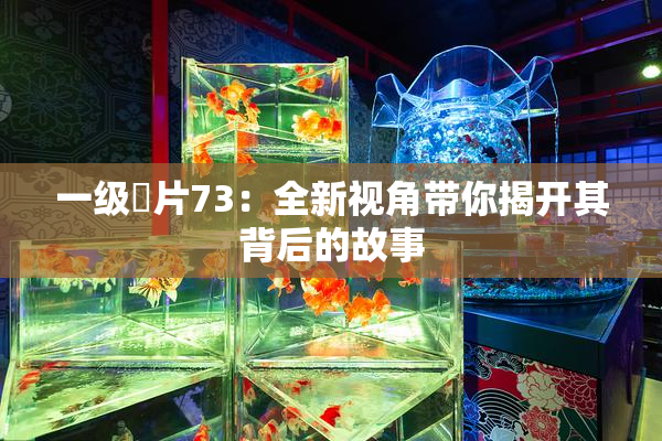 一级婬片73：全新视角带你揭开其背后的故事