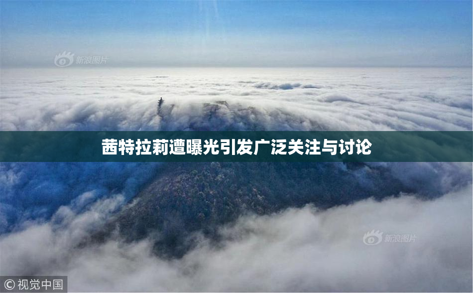 茜特拉莉遭曝光引发广泛关注与讨论