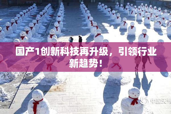 国产1创新科技再升级，引领行业新趋势！