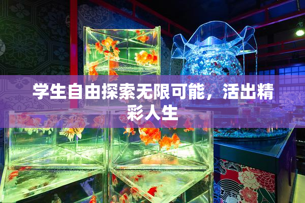 学生自由探索无限可能，活出精彩人生