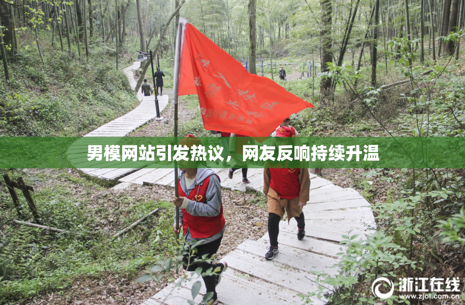 男模网站引发热议，网友反响持续升温