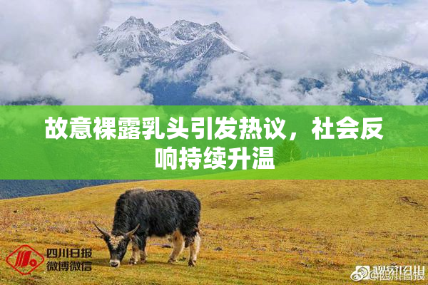 故意裸露乳头引发热议，社会反响持续升温