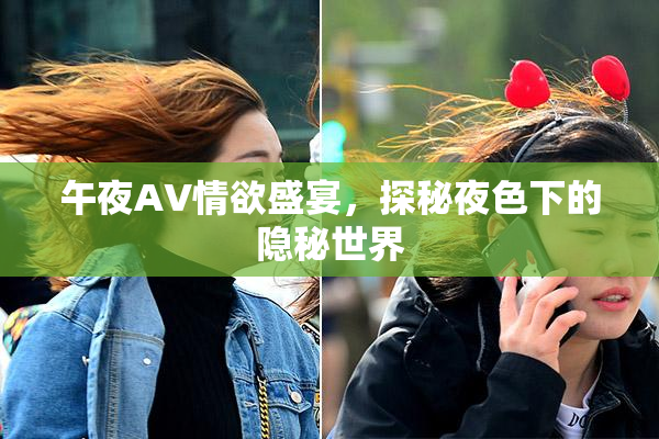午夜AV情欲盛宴，探秘夜色下的隐秘世界
