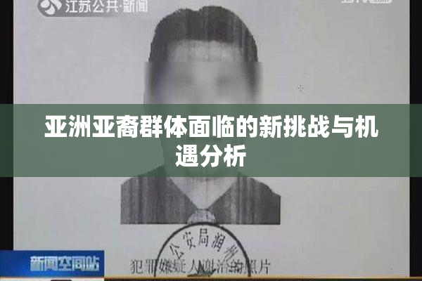 亚洲亚裔群体面临的新挑战与机遇分析