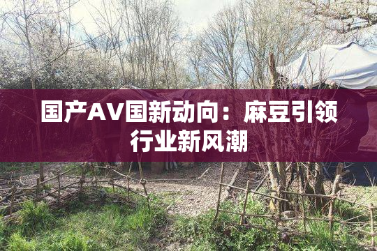 国产AV国新动向：麻豆引领行业新风潮