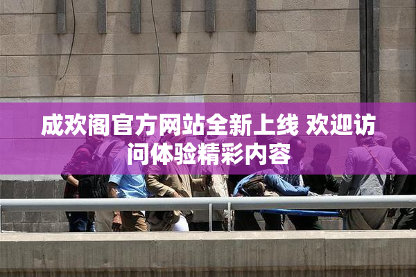 成欢阁官方网站全新上线 欢迎访问体验精彩内容