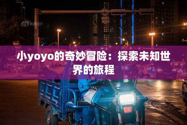小yoyo的奇妙冒险：探索未知世界的旅程