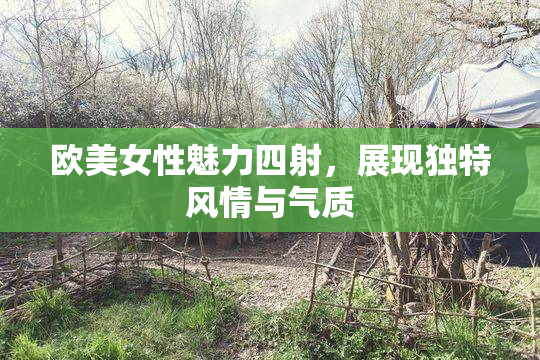 欧美女性魅力四射，展现独特风情与气质