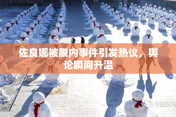 佐良娜被脱内事件引发热议，舆论瞬间升温