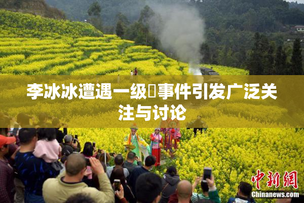 李冰冰遭遇一级婬事件引发广泛关注与讨论