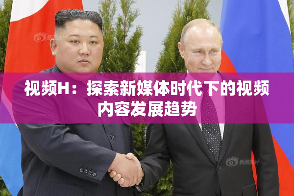 视频H：探索新媒体时代下的视频内容发展趋势