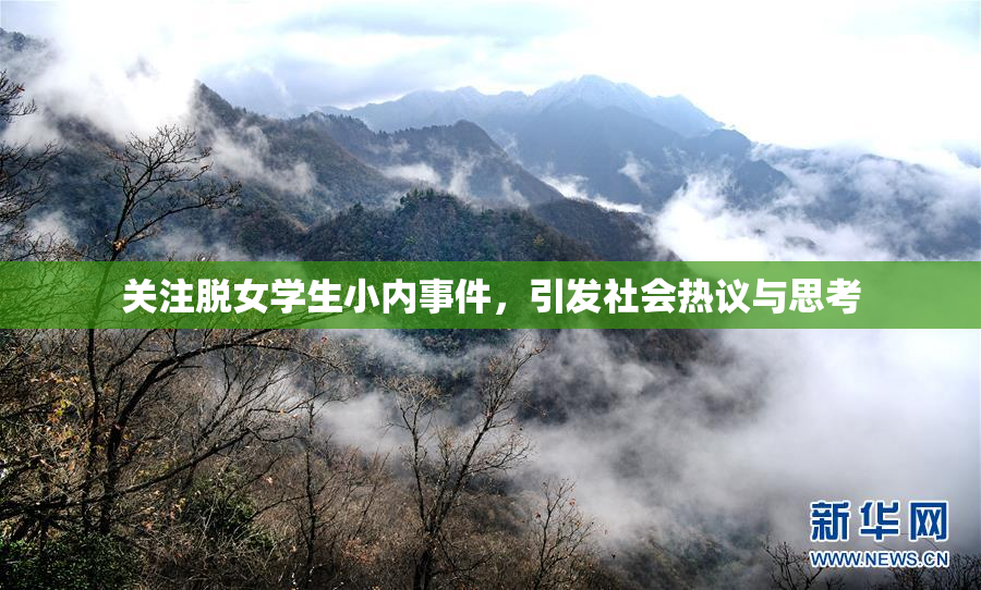 关注脱女学生小内事件，引发社会热议与思考