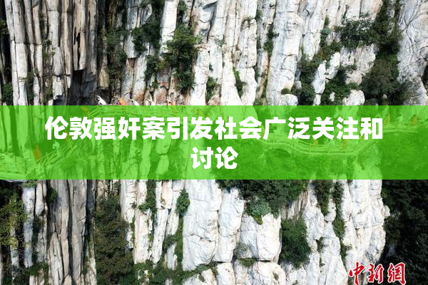 伦敦强奸案引发社会广泛关注和讨论