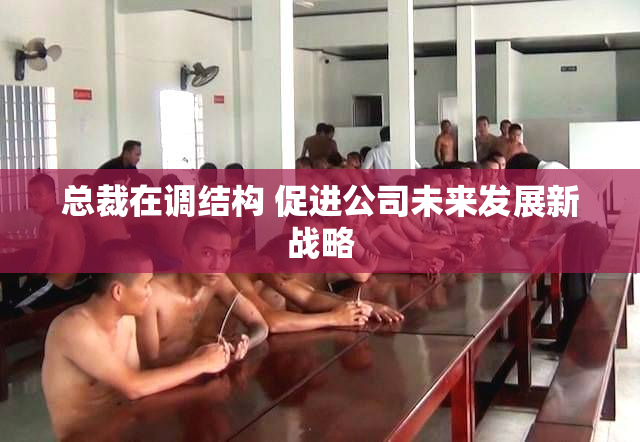 总裁在调结构 促进公司未来发展新战略