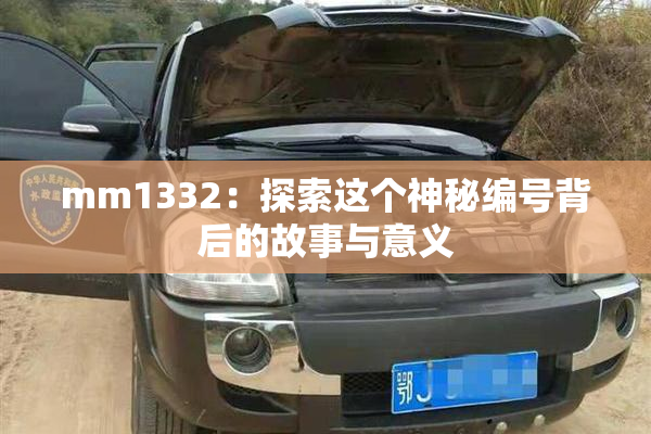 mm1332：探索这个神秘编号背后的故事与意义