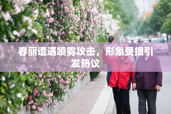 春丽遭遇喷雾攻击，形象受损引发热议