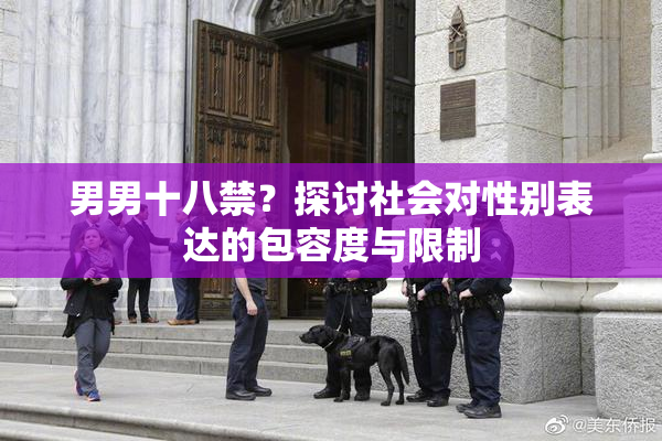 男男十八禁？探讨社会对性别表达的包容度与限制