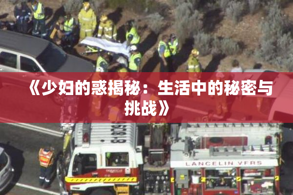 《少妇的惑揭秘：生活中的秘密与挑战》