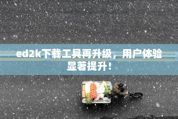 ed2k下载工具再升级，用户体验显著提升！