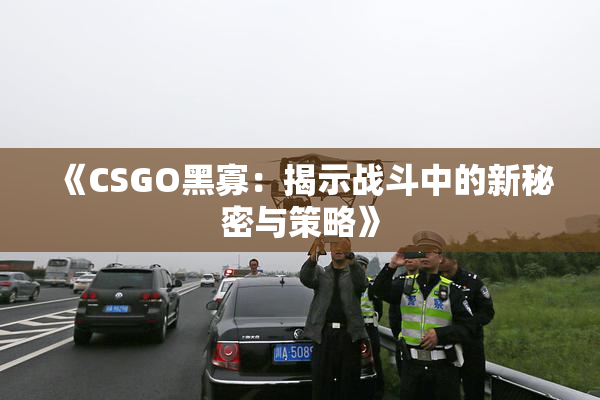 《CSGO黑寡：揭示战斗中的新秘密与策略》