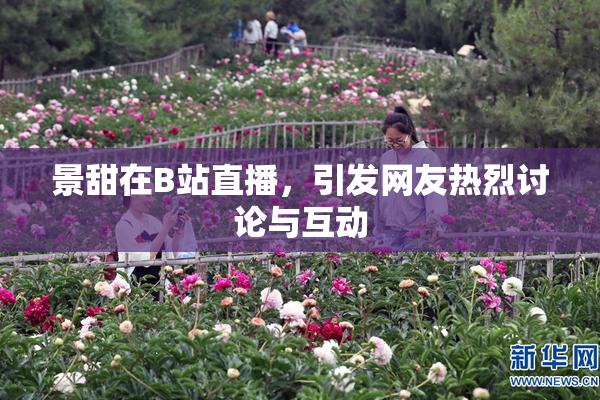 景甜在B站直播，引发网友热烈讨论与互动