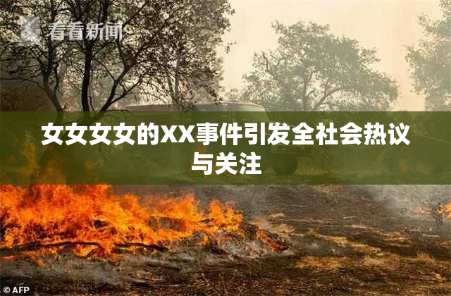 女女女女的XX事件引发全社会热议与关注