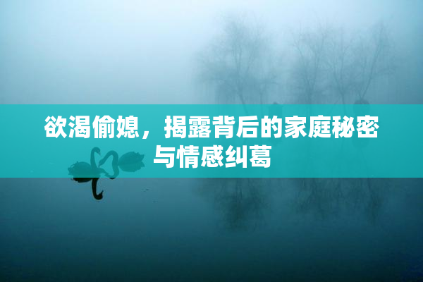 欲渴偷媳，揭露背后的家庭秘密与情感纠葛