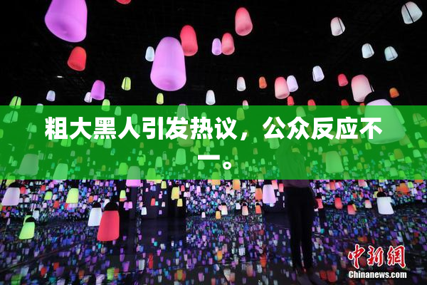 粗大黑人引发热议，公众反应不一。