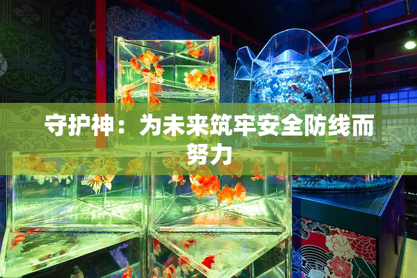 守护神：为未来筑牢安全防线而努力