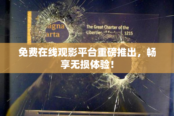 免费在线观影平台重磅推出，畅享无损体验！