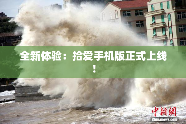 全新体验：拾爱手机版正式上线！