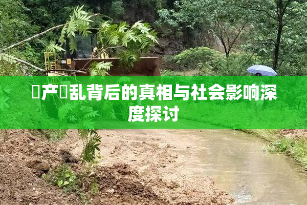 囯产婬乱背后的真相与社会影响深度探讨