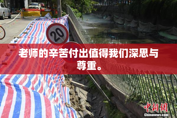 老师的辛苦付出值得我们深思与尊重。