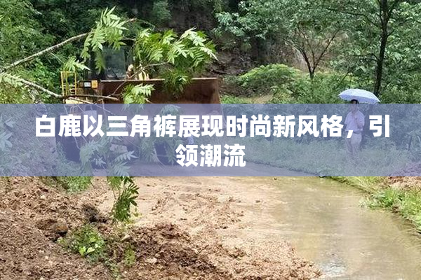 白鹿以三角裤展现时尚新风格，引领潮流