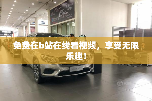 免费在b站在线看视频，享受无限乐趣！