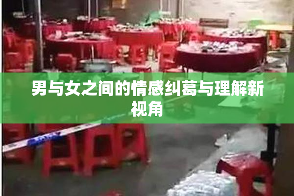 男与女之间的情感纠葛与理解新视角
