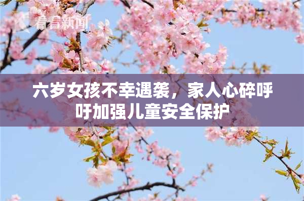 六岁女孩不幸遇袭，家人心碎呼吁加强儿童安全保护