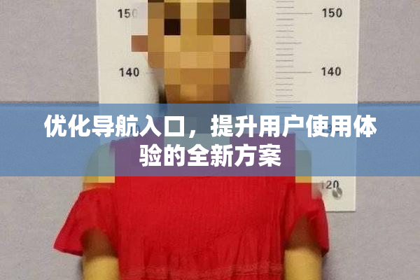 优化导航入口，提升用户使用体验的全新方案