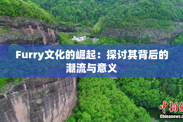 Furry文化的崛起：探讨其背后的潮流与意义