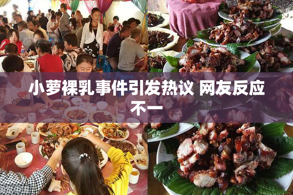小萝裸乳事件引发热议 网友反应不一