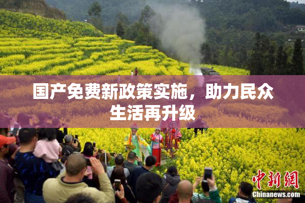 国产免费新政策实施，助力民众生活再升级