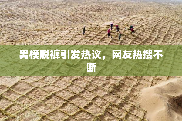 男模脱裤引发热议，网友热搜不断