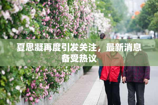 夏思凝再度引发关注，最新消息备受热议