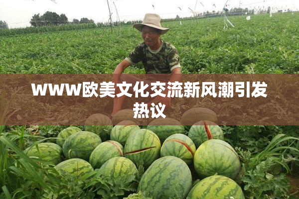 WWW欧美文化交流新风潮引发热议