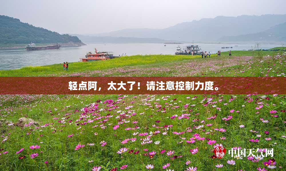 轻点阿，太大了！请注意控制力度。
